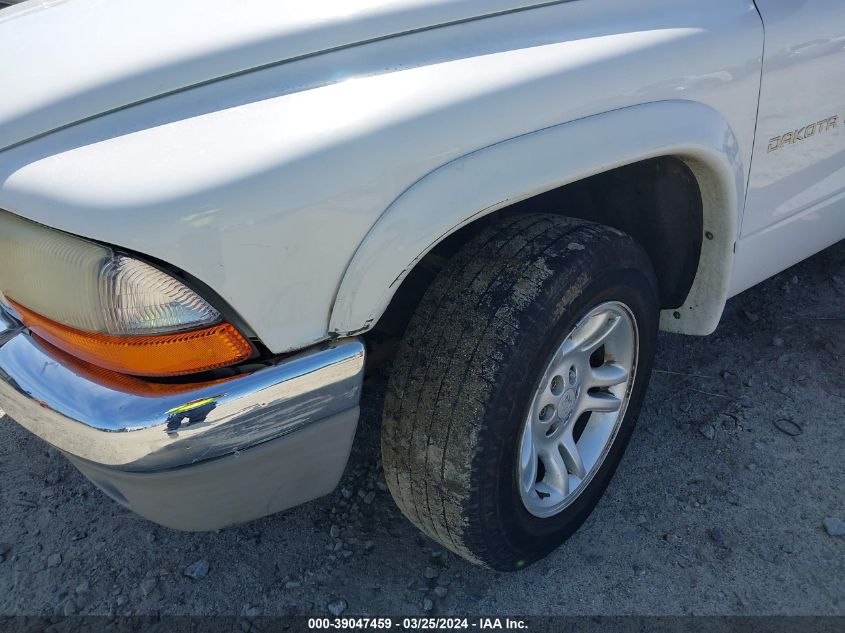 2002 Dodge Dakota Slt VIN: 1B7HL48N82S505891 Lot: 39047459