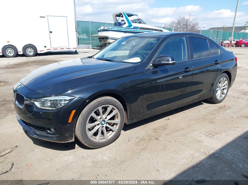 2018 BMW 320I VIN: WBA8E1G54JNU92416