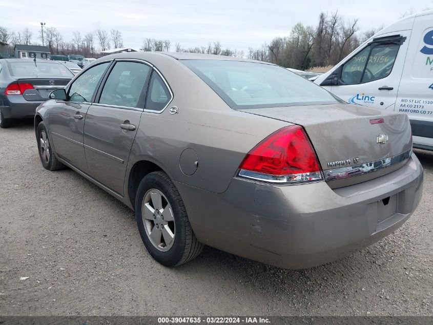 2G1WT58K069117315 | 2006 CHEVROLET IMPALA