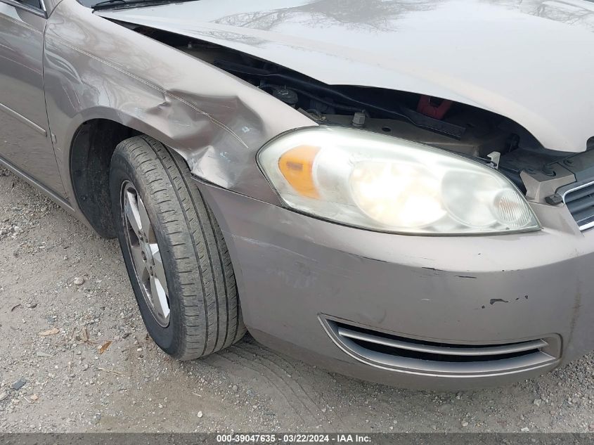 2G1WT58K069117315 | 2006 CHEVROLET IMPALA