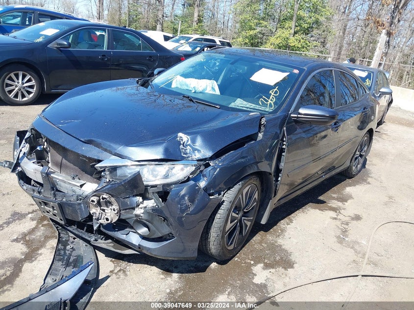VIN 19XFC1F72HE211165 2017 HONDA CIVIC EX-L