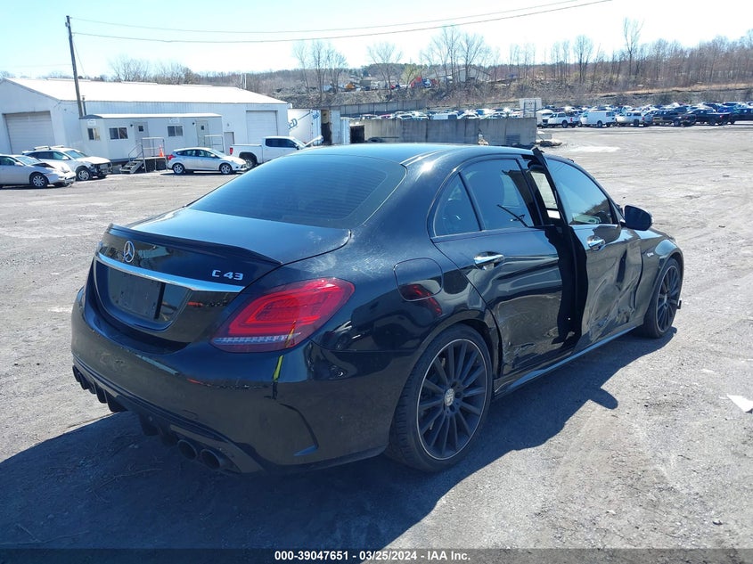 2019 MERCEDES-BENZ AMG C 43 4MATIC VIN: 55SWF6EB9KU288383