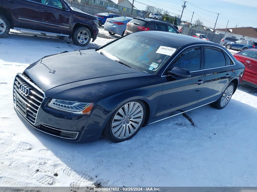 2015 Audi A8 L 3.0T VIN: WAU3GAFD8FN011832 Lot: 39047652