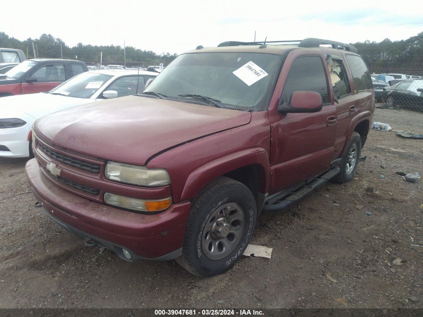 2004 Chevrolet Tahoe Z71 VIN: 1GNEK13Z04R304907 Lot: 39047681