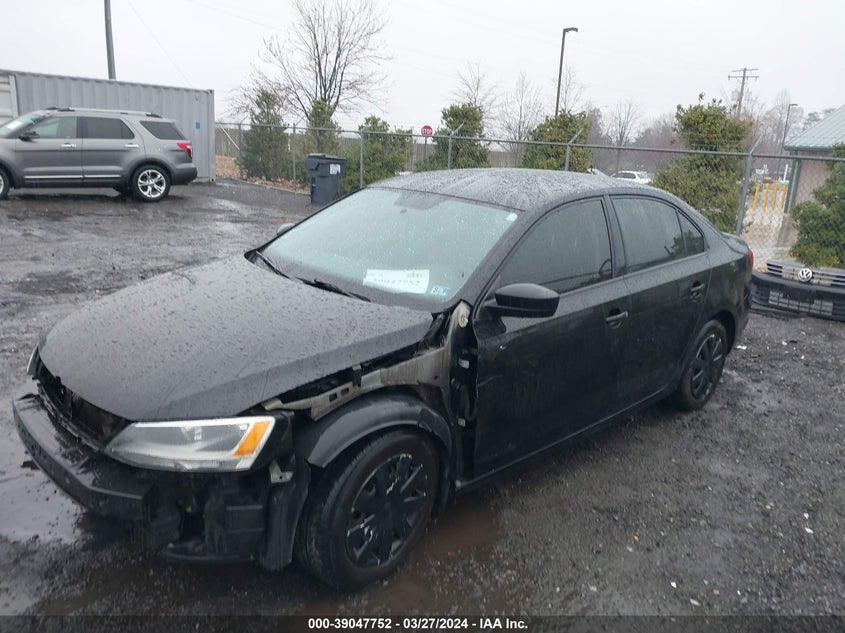 2015 VOLKSWAGEN JETTA 2.0L S - 3VW1K7AJ7FM289069