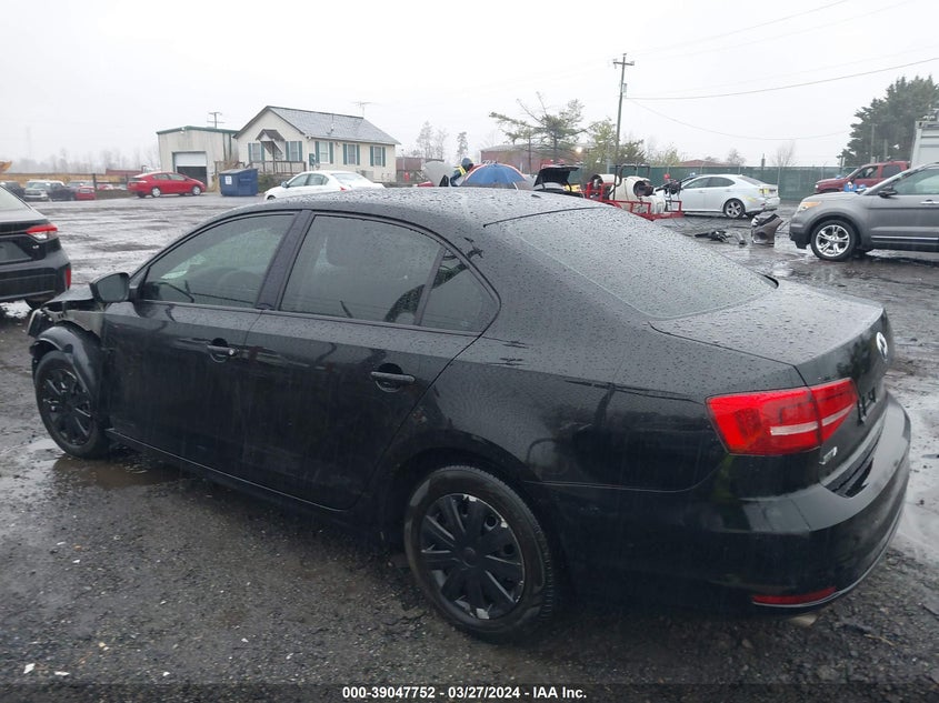 2015 VOLKSWAGEN JETTA 2.0L S - 3VW1K7AJ7FM289069