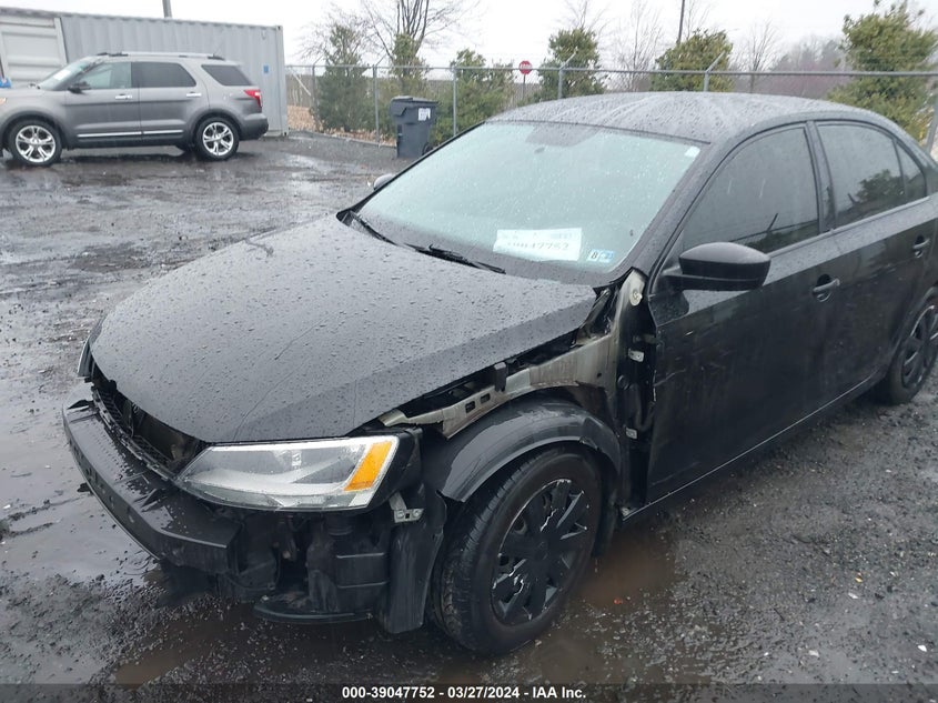 2015 VOLKSWAGEN JETTA 2.0L S - 3VW1K7AJ7FM289069