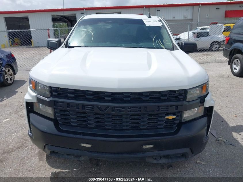 1GCRYAEF7KZ289721 2019 Chevrolet Silverado 1500 Work Truck