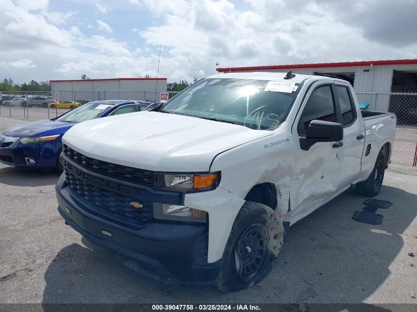 1GCRYAEF7KZ289721 2019 Chevrolet Silverado 1500 Work Truck