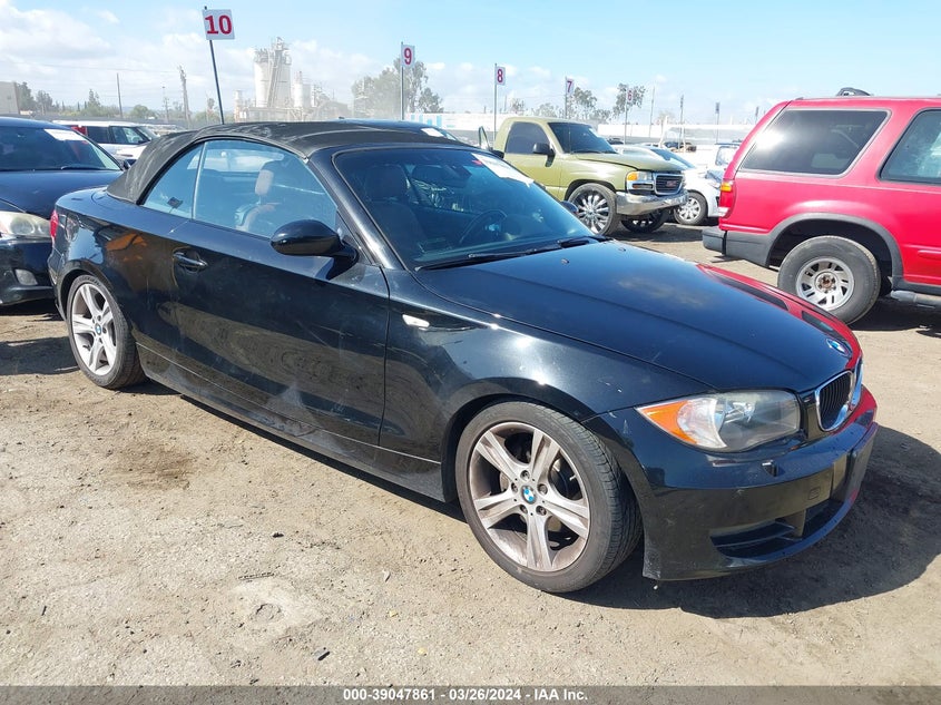 2008 BMW 128 I VIN: WBAUN13548VH79899 Lot: 39047861