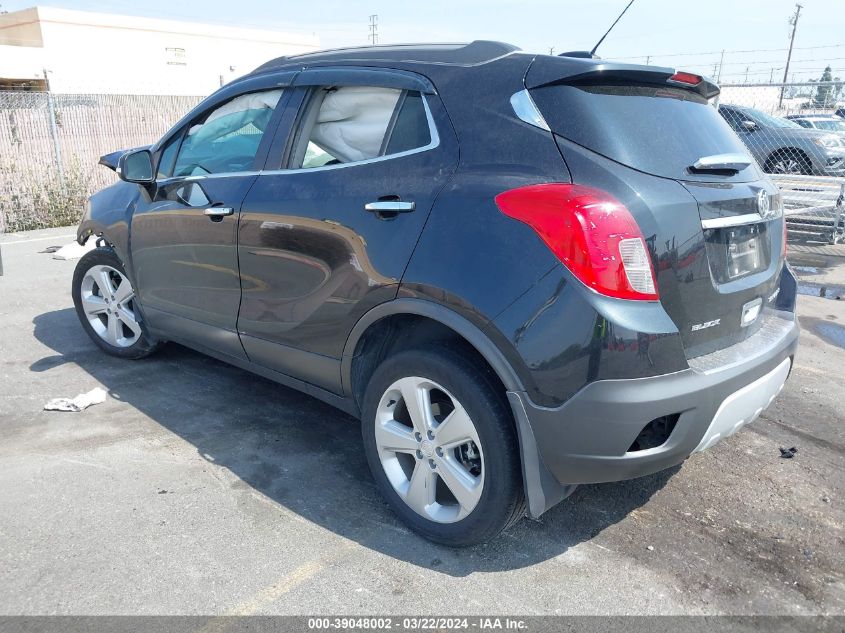 2016 Buick Encore VIN: KL4CJASB2GB677364 Lot: 39048002