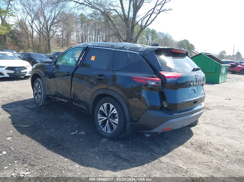 VIN 5N1BT3BB8PC936744 2023 NISSAN ROGUE SV INTELLIGENT AWD