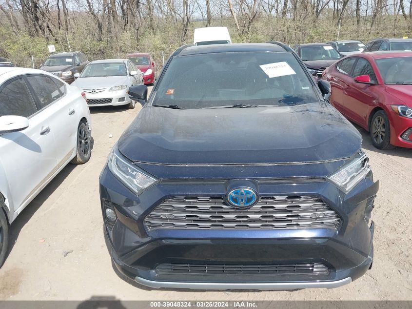 2020 Toyota Rav4 Xse Hybrid VIN: 4T3EWRFV9LU004169 Lot: 39048324