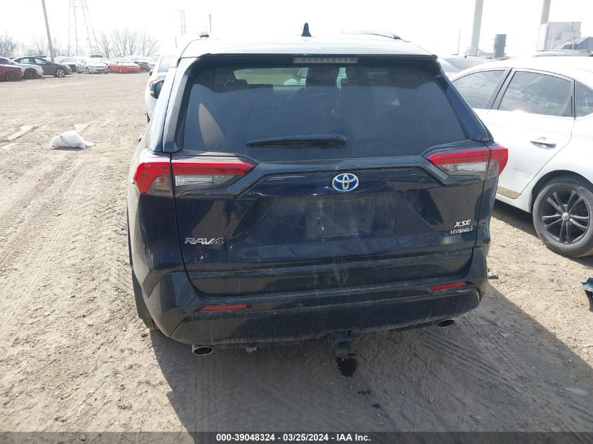 2020 Toyota Rav4 Xse Hybrid VIN: 4T3EWRFV9LU004169 Lot: 39048324