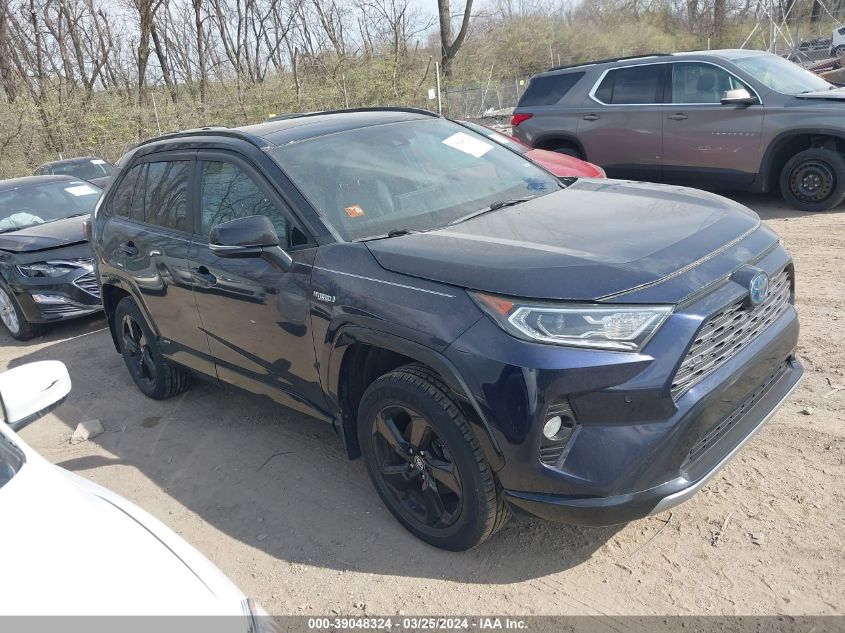 2020 Toyota Rav4 Xse Hybrid VIN: 4T3EWRFV9LU004169 Lot: 39048324