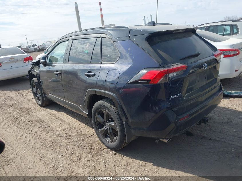 2020 Toyota Rav4 Xse Hybrid VIN: 4T3EWRFV9LU004169 Lot: 39048324