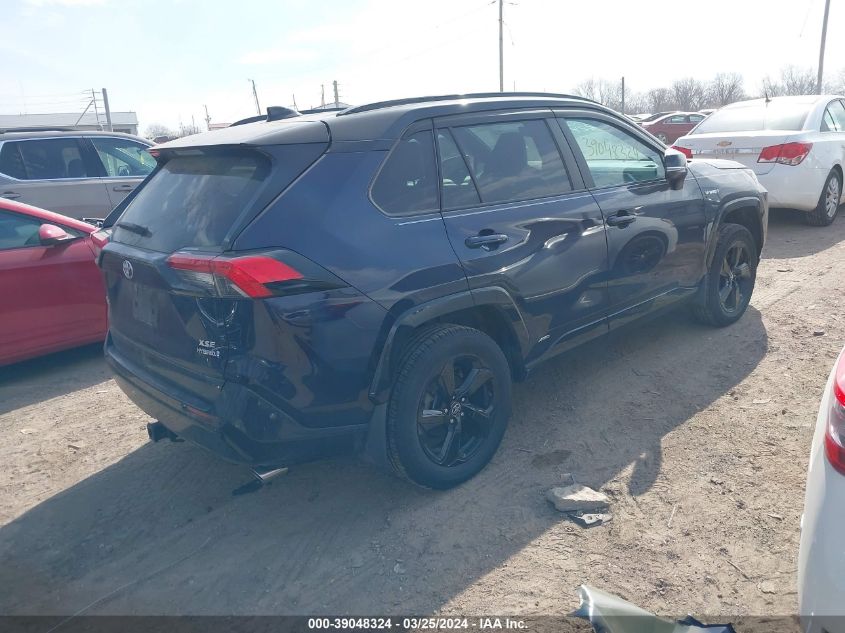 2020 Toyota Rav4 Xse Hybrid VIN: 4T3EWRFV9LU004169 Lot: 39048324