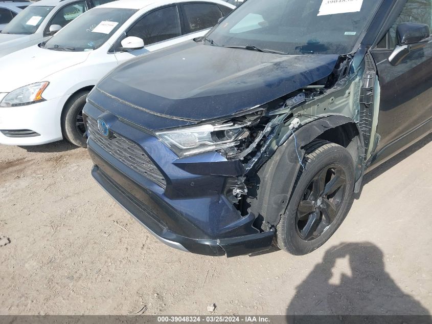 2020 Toyota Rav4 Xse Hybrid VIN: 4T3EWRFV9LU004169 Lot: 39048324