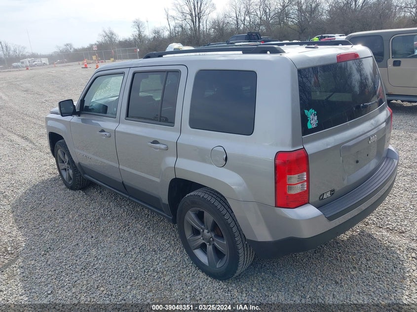 2015 JEEP PATRIOT HIGH ALTITUDE EDITION - 1C4NJPFAXFD179354