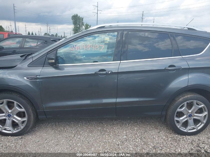 2017 Ford Escape Titanium VIN: 1FMCU9J97HUE87541 Lot: 39048487