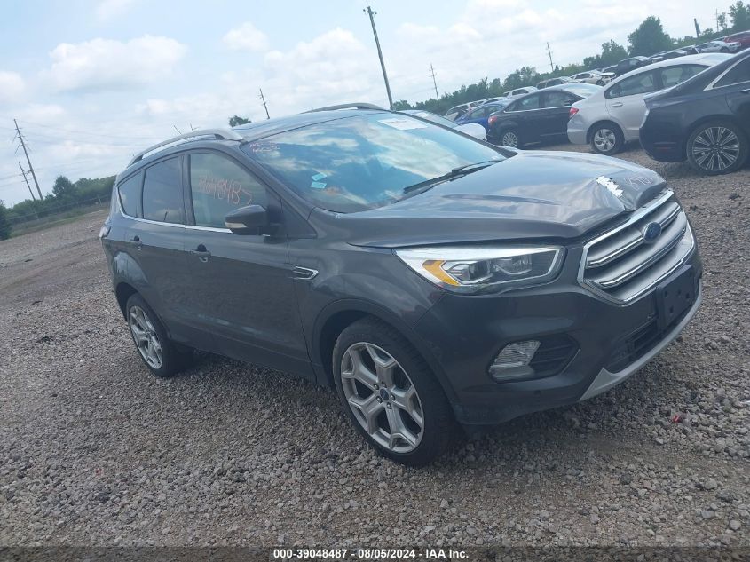 2017 Ford Escape Titanium VIN: 1FMCU9J97HUE87541 Lot: 39048487