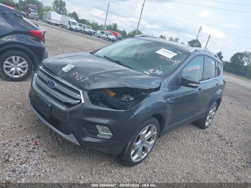 2017 Ford Escape Titanium VIN: 1FMCU9J97HUE87541 Lot: 39048487