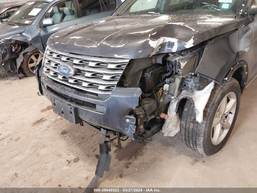 VIN 1FM5K8D81HGD76283 2017 FORD EXPLORER XLT