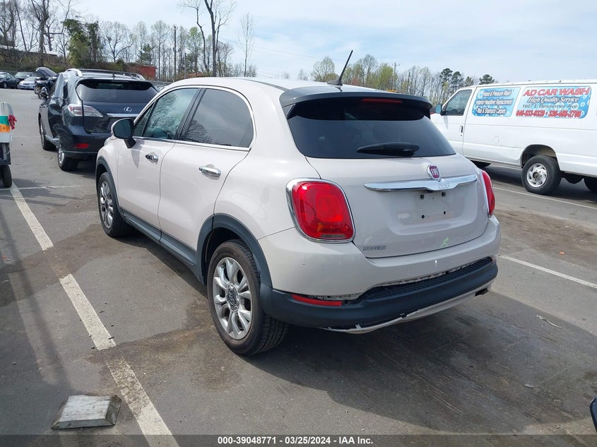 2016 Fiat 500X Lounge VIN: ZFBCFXDT3GP342202 Lot: 39048771