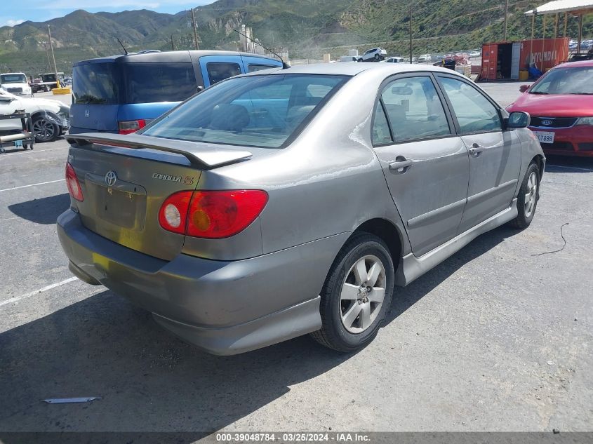 2004 Toyota Corolla S VIN: 1NXBR32E34Z194039 Lot: 39048784