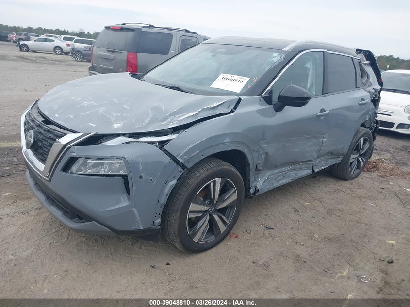 VIN JN8AT3CB0MW207036 2021 NISSAN ROGUE SL