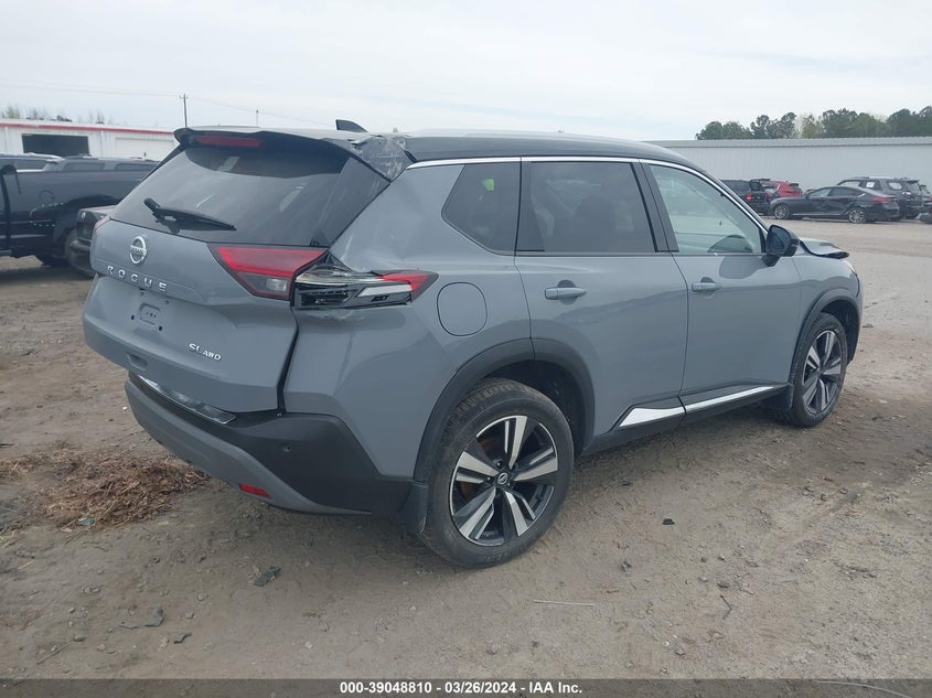 VIN JN8AT3CB0MW207036 2021 NISSAN ROGUE SL