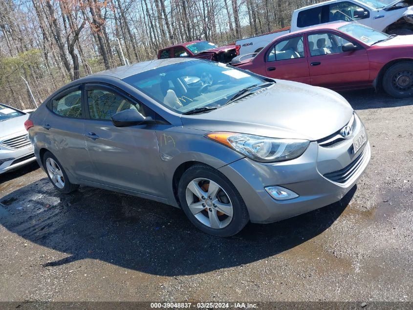 2013 Hyundai Elantra Gls VIN: 5NPDH4AEXDH289070 Lot: 39048837