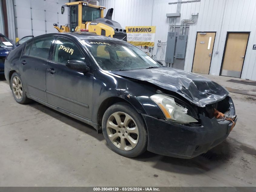 2007 Nissan Maxima 3.5 Sl VIN: 1N4BA41EX7C855214 Lot: 39049129