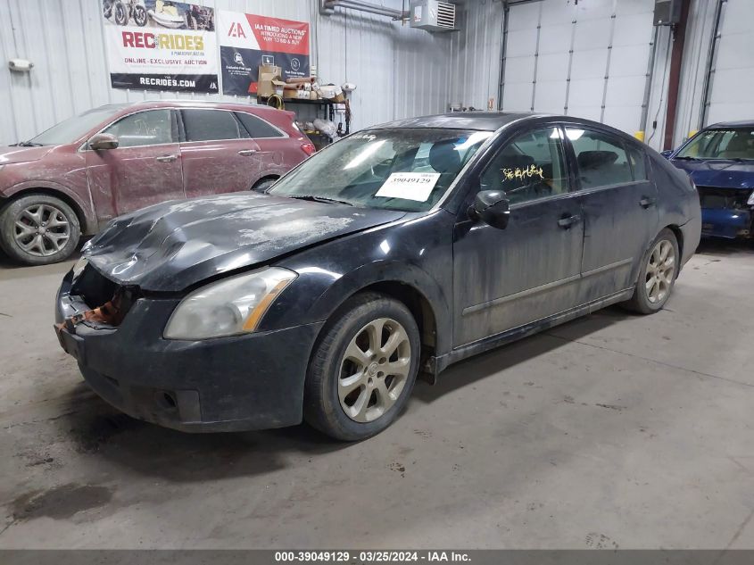 2007 Nissan Maxima 3.5 Sl VIN: 1N4BA41EX7C855214 Lot: 39049129