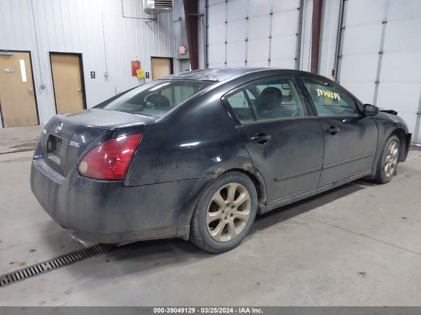 2007 Nissan Maxima 3.5 Sl VIN: 1N4BA41EX7C855214 Lot: 39049129