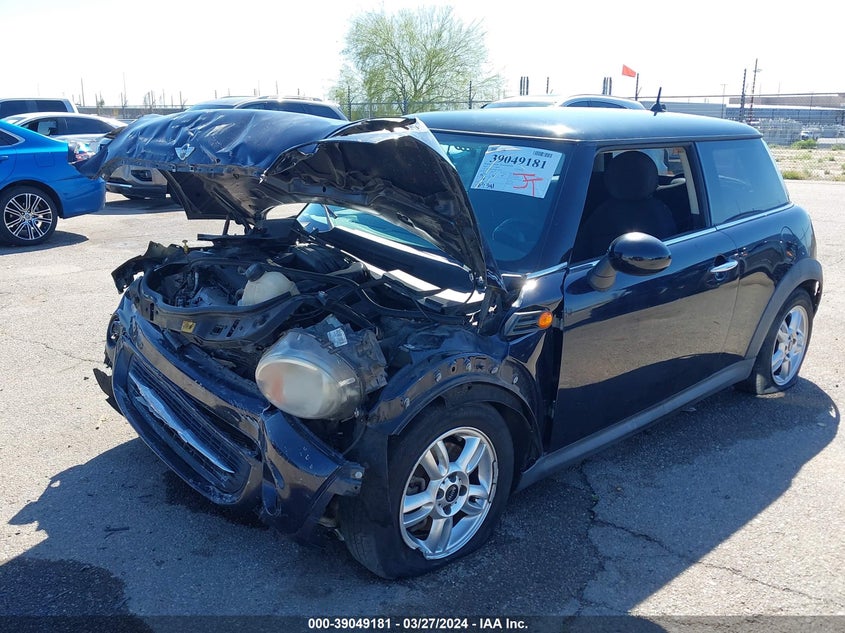2013 Mini Hardtop Cooper VIN: WMWSU3C54DT687023 Lot: 39049181