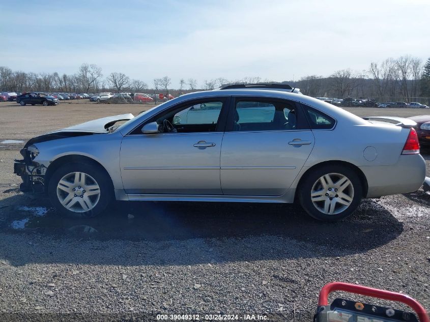 2013 Chevrolet Impala Lt VIN: 2G1WB5E31D1197770 Lot: 39049312