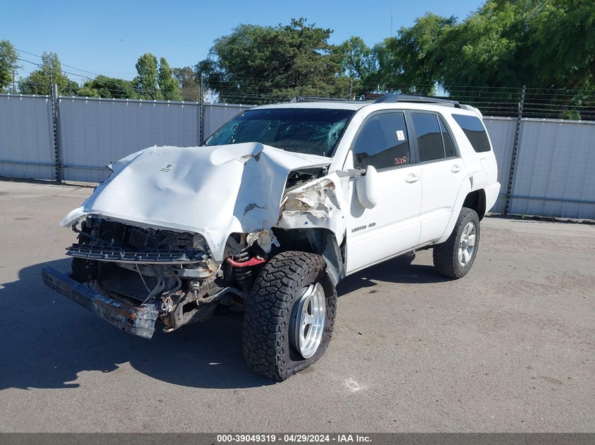 2005 Toyota 4Runner Limited V8 VIN: JTEBT17R950051638 Lot: 39049319