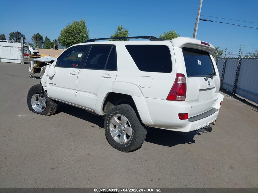 2005 Toyota 4Runner Limited V8 VIN: JTEBT17R950051638 Lot: 39049319