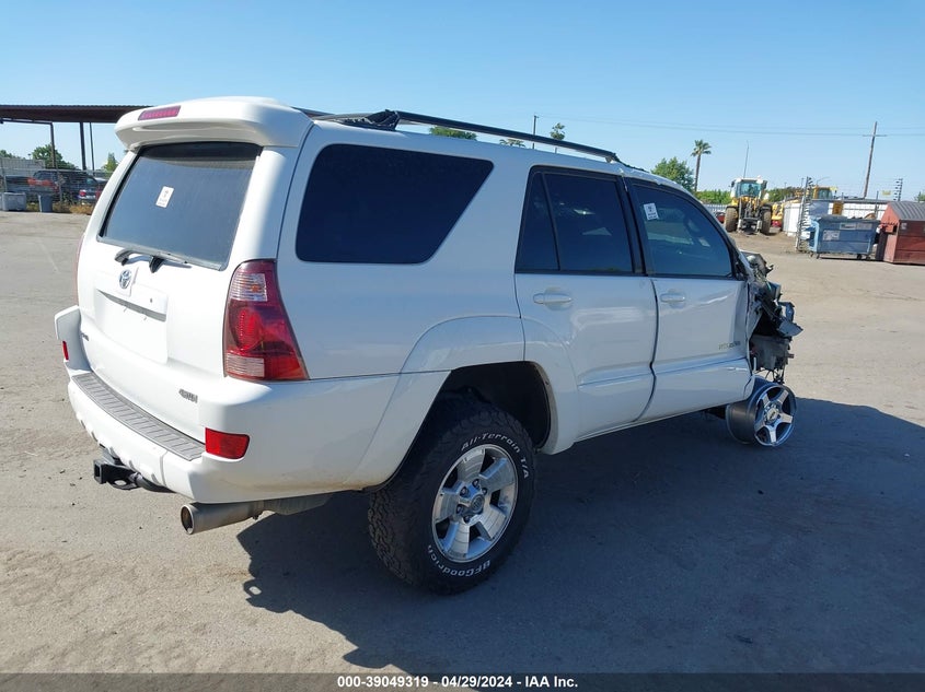 2005 Toyota 4Runner Limited V8 VIN: JTEBT17R950051638 Lot: 39049319