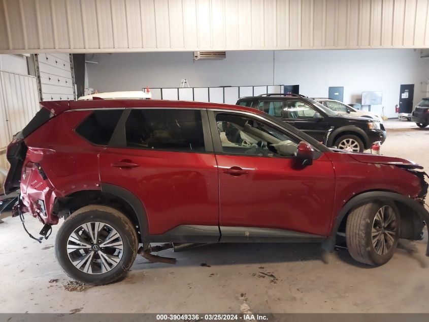 2023 Nissan Rogue Sv Intelligent Awd VIN: 5N1BT3BB2PC763352 Lot: 39049336