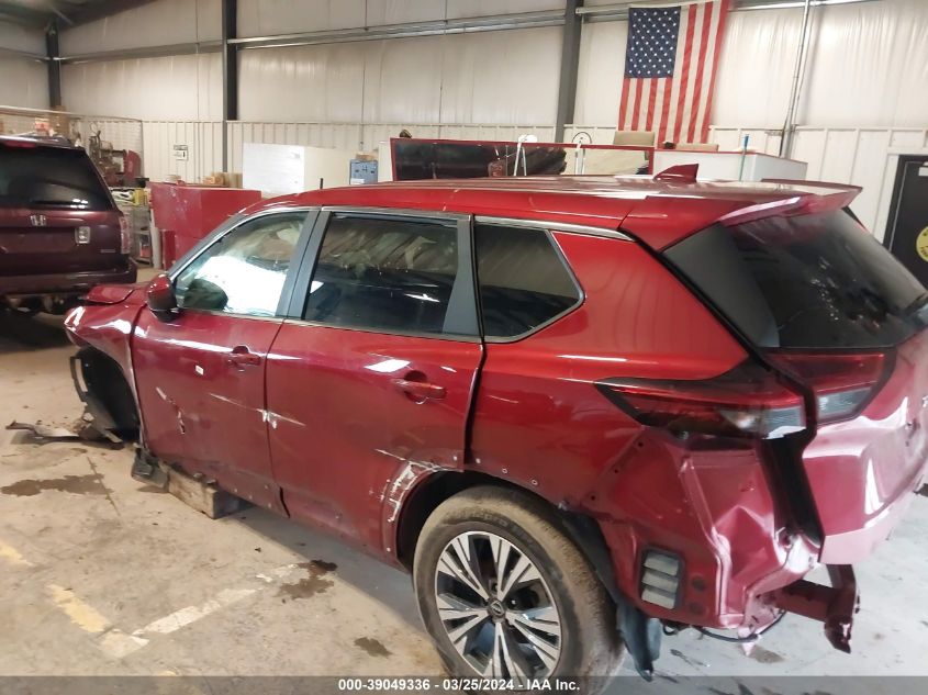 2023 Nissan Rogue Sv Intelligent Awd VIN: 5N1BT3BB2PC763352 Lot: 39049336