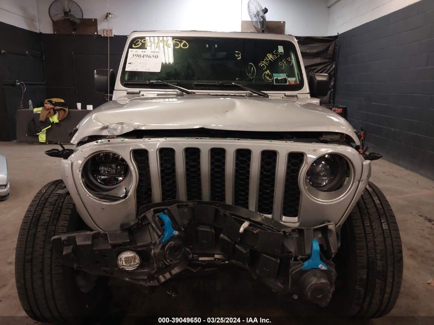 2023 Jeep Wrangler 4Xe Sahara 4X4 VIN: 1C4JJXP66PW556678 Lot: 39049650