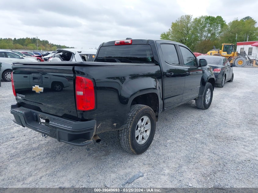 VIN 1GCGSBEA4H1242107 2017 CHEVROLET COLORADO