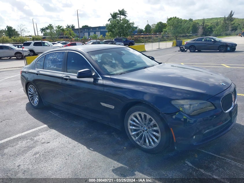 2011 BMW 750Li VIN: WBAKB8C58BC851678 Lot: 39049721