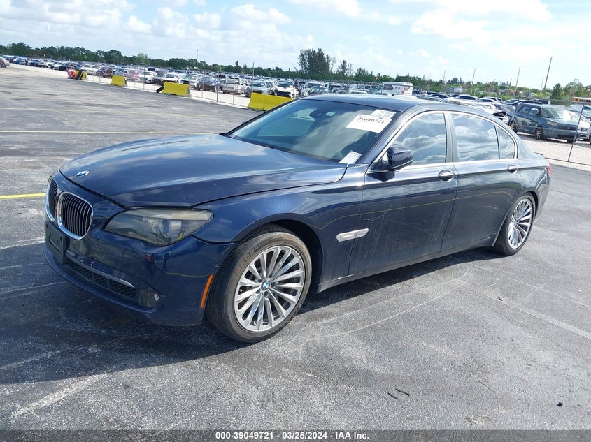 2011 BMW 750Li VIN: WBAKB8C58BC851678 Lot: 39049721