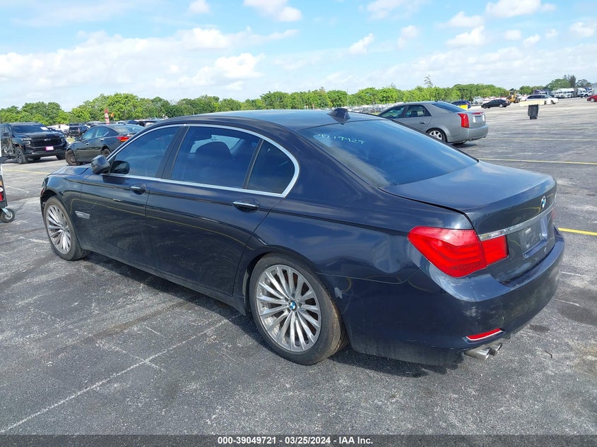 2011 BMW 750Li VIN: WBAKB8C58BC851678 Lot: 39049721