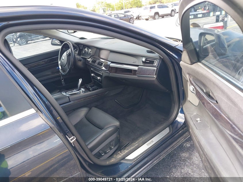 2011 BMW 750Li VIN: WBAKB8C58BC851678 Lot: 39049721