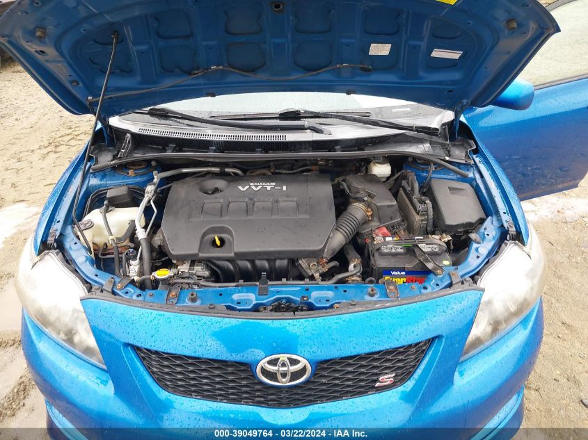 2T1BU40E89C101306 | 2009 TOYOTA COROLLA