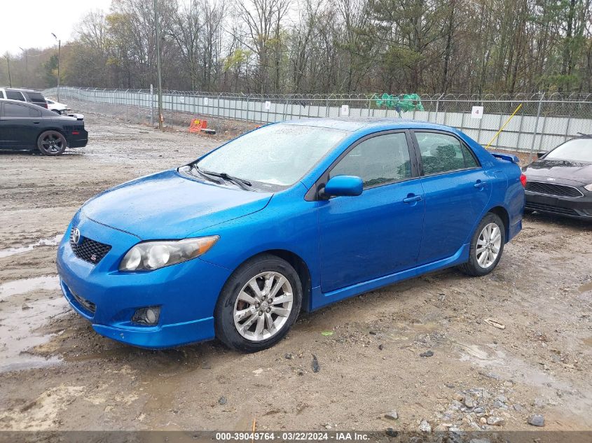 2T1BU40E89C101306 | 2009 TOYOTA COROLLA